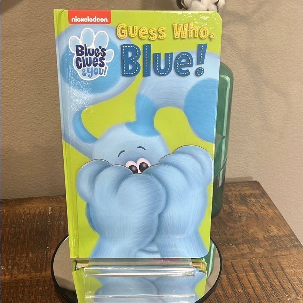 Nickelodeon Blue's Clues & You! Guess Who, Blue! Book, new!
